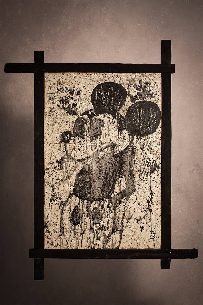 Cuadro ''Wabi Sabi Mickey''